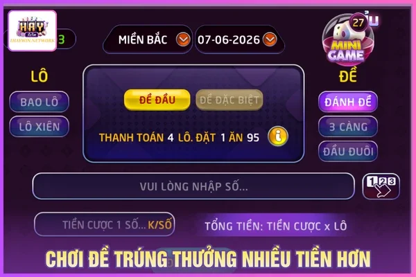 Cách chơi đề có tỷ lệ thưởng cao nhưng cơ hội trúng thấp