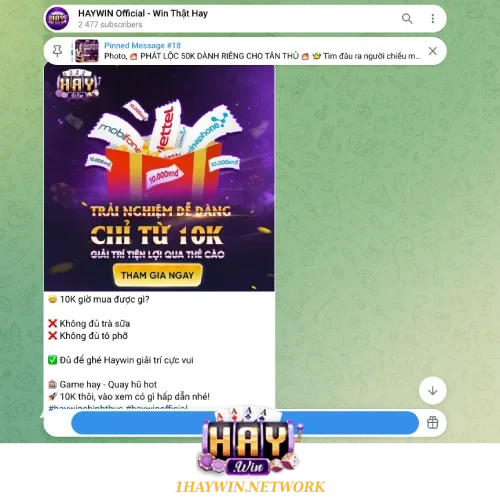 haywin channel telegram