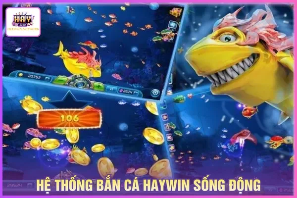 Sảnh bắn cá đại dương thiết kế các màn đấu sống động